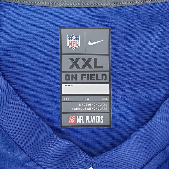 Nike On Field New York Giants Saquon Barkley Football Jersey Mens Size Large XXL - Picture 3 of 12